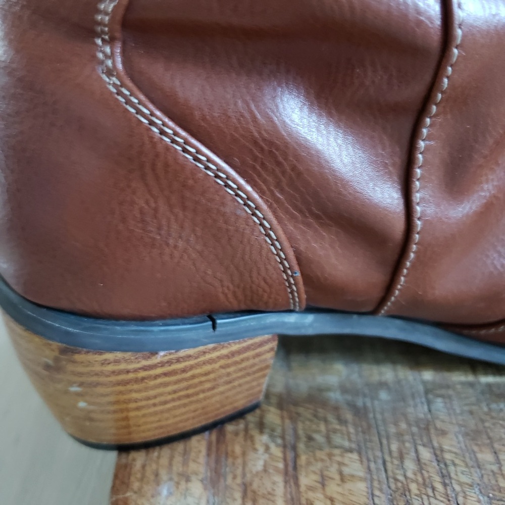 Muk Luks Chestnut Over the Knee Boots - Picture 9 of 15